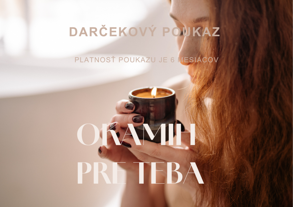 darčeková poukážka rozkvitnutá