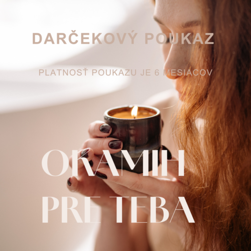 darčeková poukážka rozkvitnutá