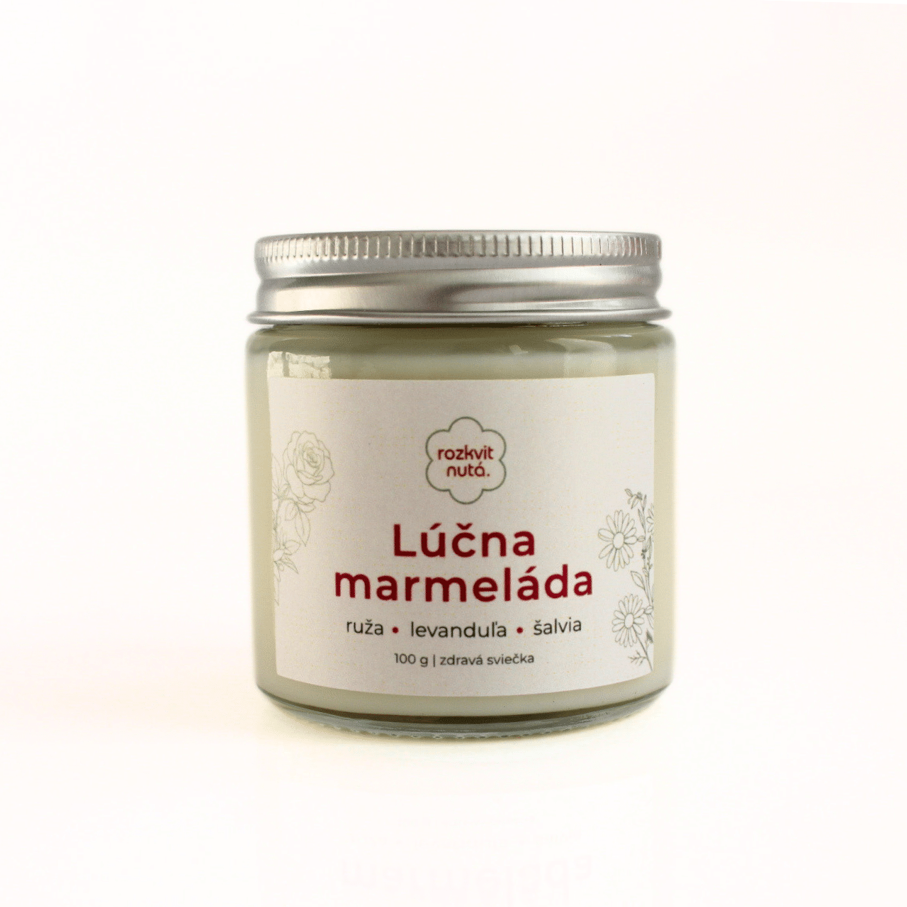 Sójová sviečka Lúčna marmeláda