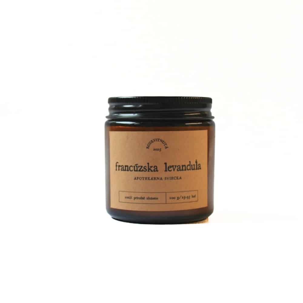 Francúzska levanduľa –  sójová sviečka 100 g